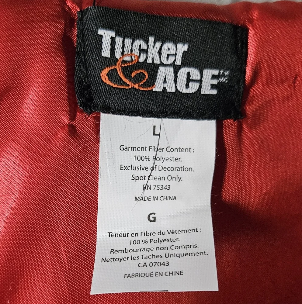 Halloween Tucker & Ace Red Crayon Dog Costume